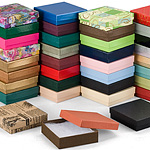 Fancy  Colored Special Order Jewelry Boxes