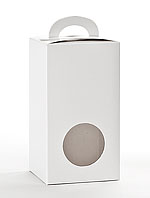 Vertical White Window Candy Totes