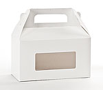 Horizontal White Window Candy Totes