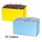 Solid Color Gift Basket Boxes and Accessories