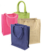 Jute Shopping Tote