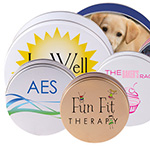Custom Printed Round Cookie Tins