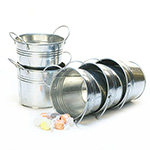  5 inch Galvanized Side Handle Pail