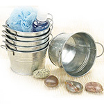 5 inch Mini Galvanized Tub Pails