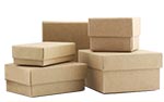 Brown Kraft Jewelry Boxes w/Fiber Insert
