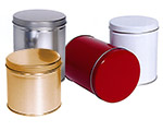 Cylinder Metallic Tins