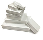Eco Matte White Kraft Jewelry Boxes