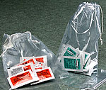 2 mil Polyethylene Double Drawstring Bags