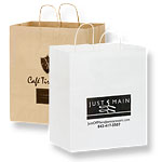 Short Run Imprinted Carry Out Bags