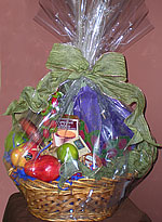 Clear Flat Bottom Polypropylene Gift Basket Bags