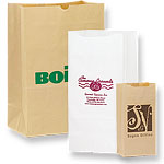Short Run Natural Grocery Bags