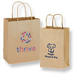 Short Run Imprinted Natural Shoppers