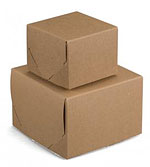 Brown Kraft 2 Piece Lock Corner Boxes