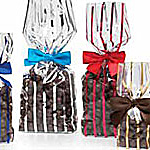 Metallic Striped Polypropylene Bags