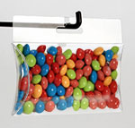 Clear FDA Approved Pillow Boxes with Horizontal Side Hang Hole