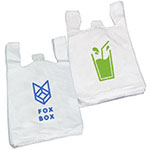 Imprinted Lo Density T Shirt Bags