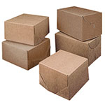 Ohio Valley Brown 2 Piece Lock Corner Boxes