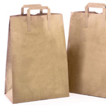 Natural Kraft Handle Sack Bags