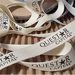 Cotton/Poly Twill Taffeta Printed Fabric Ribbon