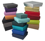 2-Piece Set-Up Jewelry Box w/Fiber Insert