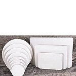 White Grease Resistant Cake and Pizza Pads