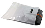 Low-D White Die-Cut Handle Plastic Bags