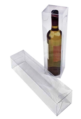 1 Piece Single Bottle Clear Wine Box-Item