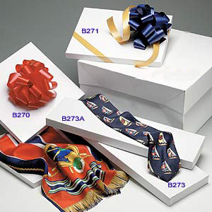 White Tie, Scarf & Hosiery Set-up Boxes-Item