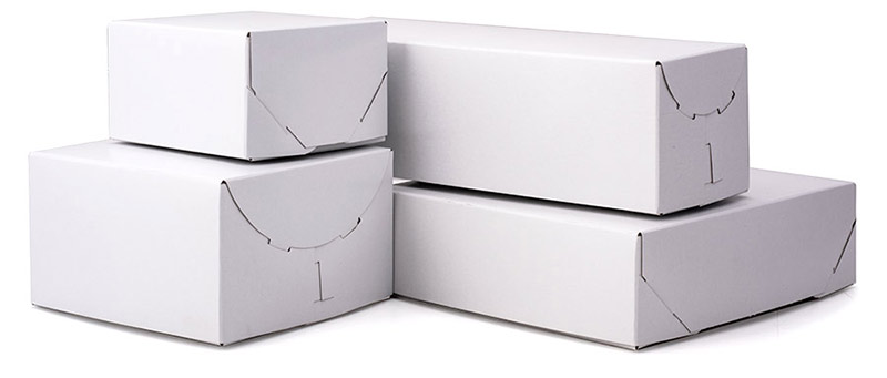 Ohio Valley White Gloss Lock Corner Boxes